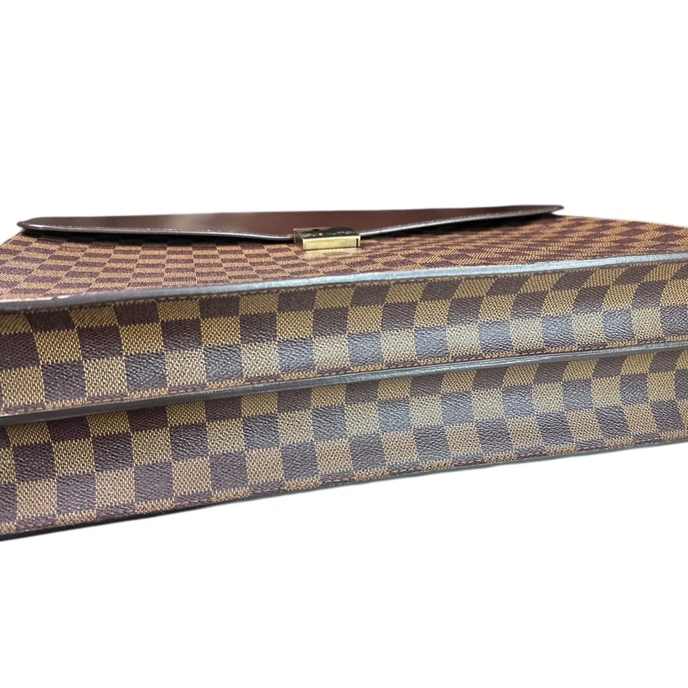 Louis Vuitton Damier Ebene Brown Checkered Briefcase